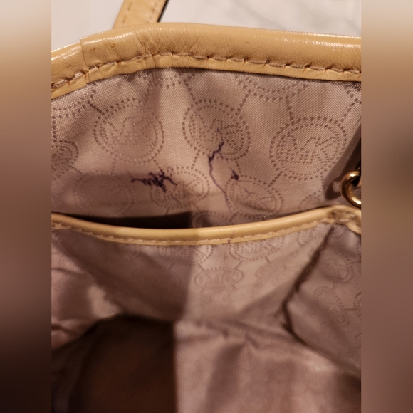 Micheal kors Studded Brown - gold tote - shoulder bag. RARE COLLECTION! Tags on - Picture 8 of 9